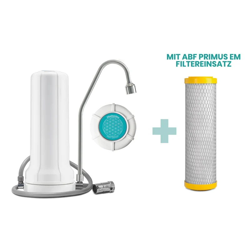 Vitalhelden Auftisch Wasserfilter-System