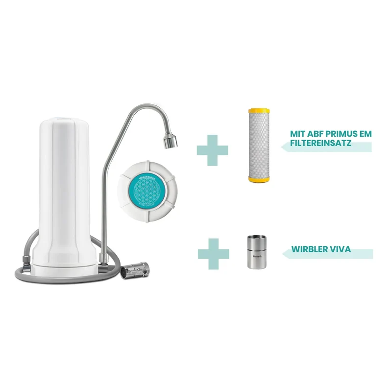 Vitalhelden Auftisch Wasserfilter-System