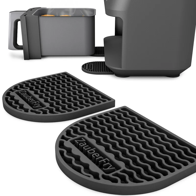 ZauberFry | Silikon Untersetzer für Ninja AF300EU, AF400EU, AF451EU, AF500DE und SL400EU (2er-Set)