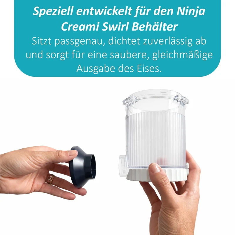 Swirlyzer | Spaghetti-Eis-Aufsatz für Ninja Creami Swirl