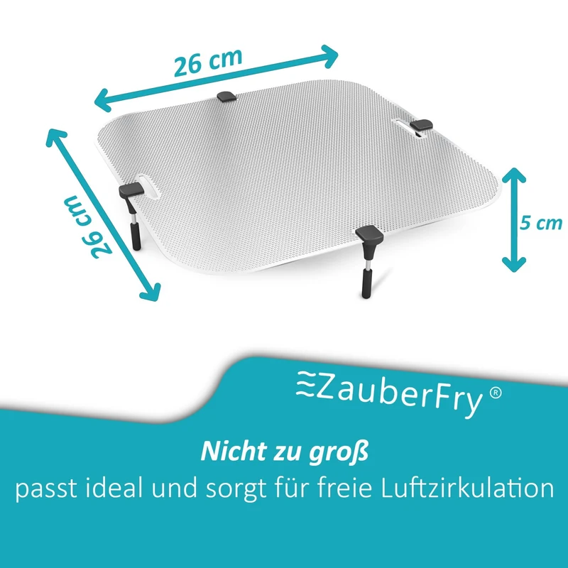 ZauberFry | Spritzschutz für Tefal Easy Fry XL Surface Airfryer