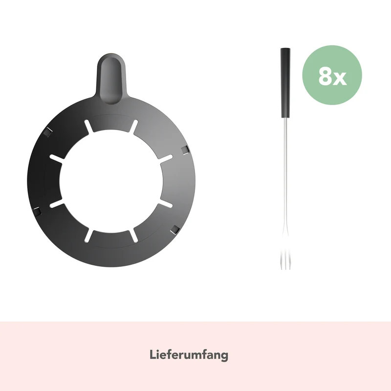 Meltimizer | Fondue-Deckel passend für Thermomix TM7