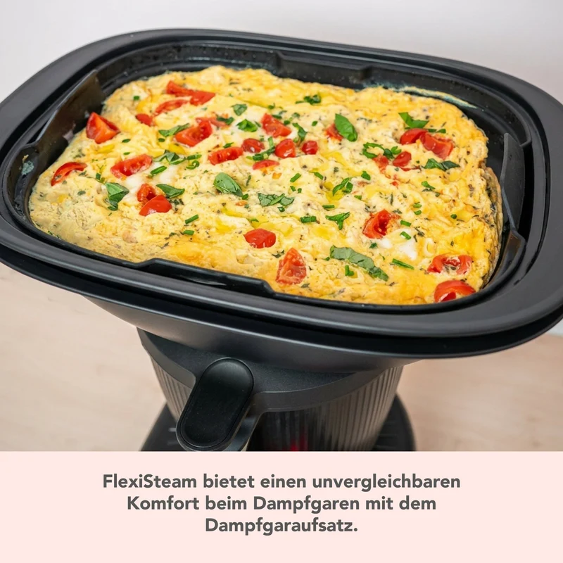FlexiSteam® | Silikon-Auflaufform passend für den Varoma | Thermomix TM7