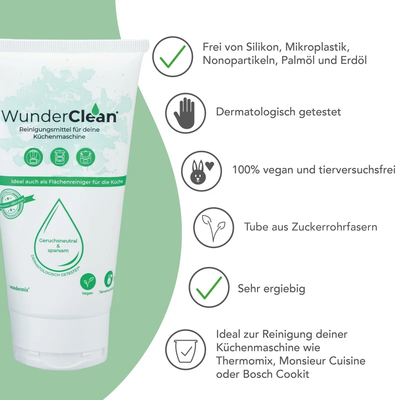 WunderClean Reiniger | Reinigungspaste in der Tube | 150g