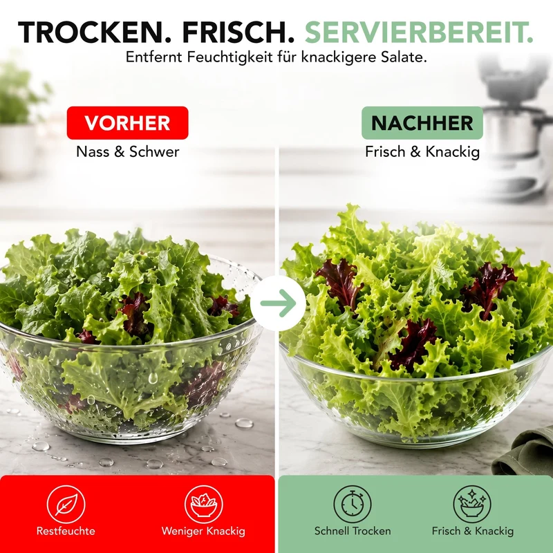 SalatBuddy | Salatschleuder für Bosch Cookit