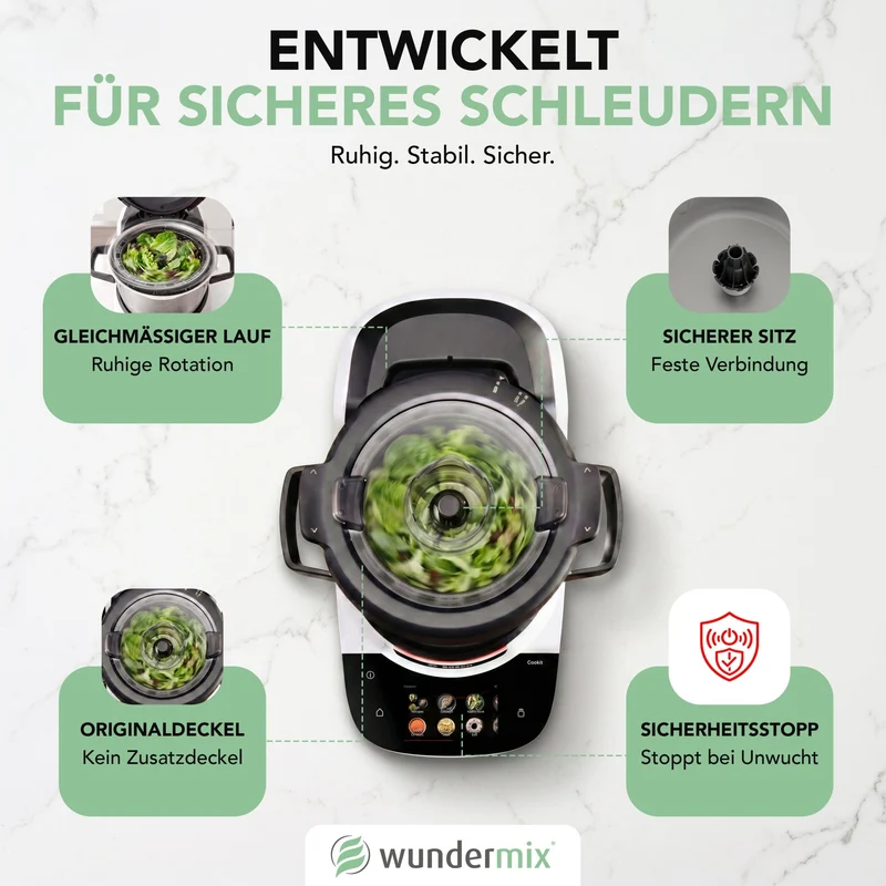 SalatBuddy | Salatschleuder für Bosch Cookit