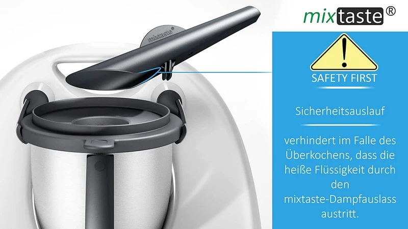 [B-Ware] mixtaste® | Dampfumleiter-Kamin für Thermomix TM6, TM5