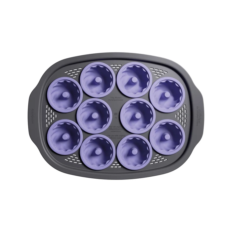 Muffinizer® mit 10 Förmchen | Für Monsieur Cuisine Smart, Trend, Connect