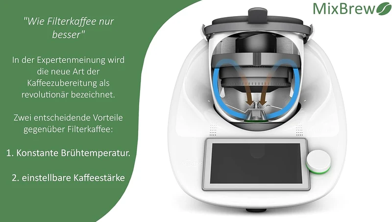 MixBrew® | Kaffeebrüheinsatz für Thermomix TM7, TM6, TM5