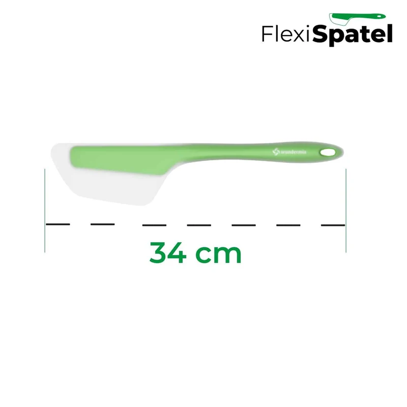 Flexi-Set für Monsieur Cuisine | Dampfgarform, FlexiSpatel Grün in klein + groß