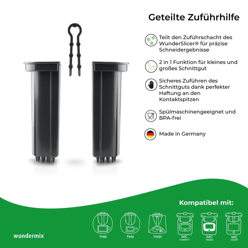 [Ersatzteil] Geteilte Zuführhilfe für WunderSlicer