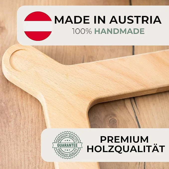 STERNEKOCH Gleitbrett aus Buchenholz für Thermomix TM6, TM5
