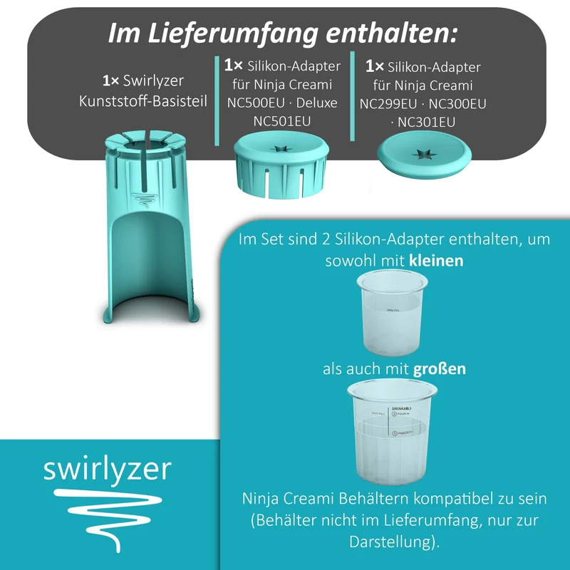 Swirlyzer | Softeis Maker für Ninja Creami