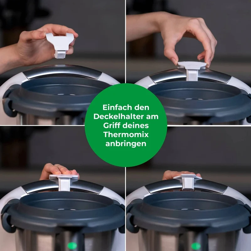 WunderClip® V1 | Deckelhalter für Thermomix TM6, TM5