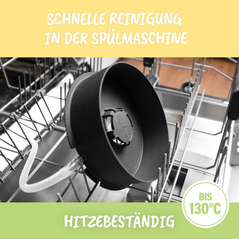 Dampfentsafter-Aufsatz von MixFino® für Monsieur Cuisine Smart, Trend, Connect