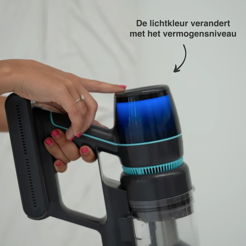 Achaté Steelstofzuiger PRO - Accu