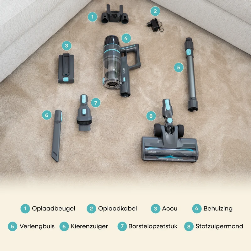Achaté Steelstofzuiger PRO