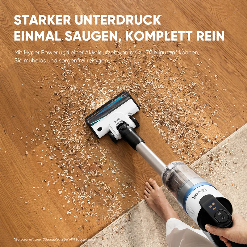 Levoit AERO Staubsauger mit Selbstreinigungs-Station