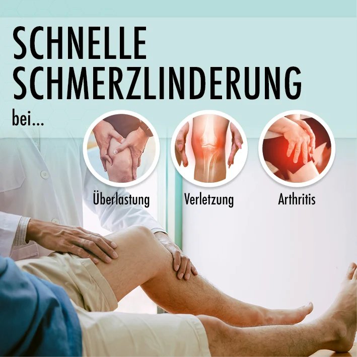 Knie-Bandage mit Kupferfasern und Carbon