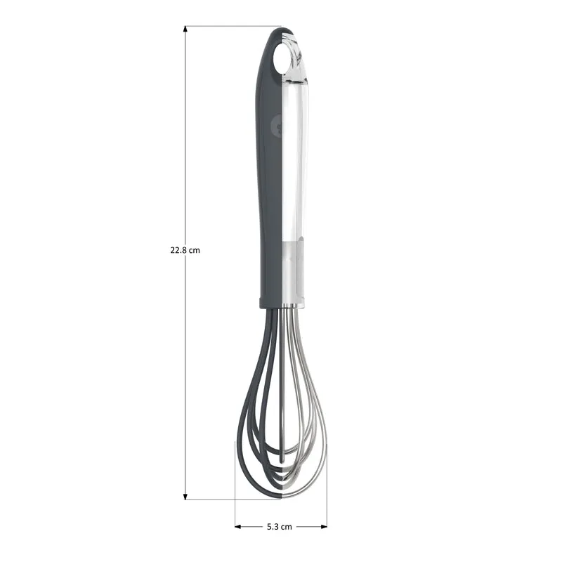 Schneebesen M rot 22 cm