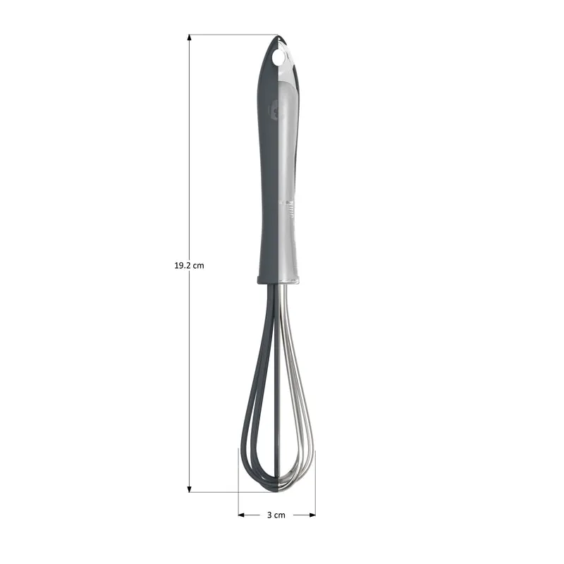 Schneebesen S anthrazit 19 cm