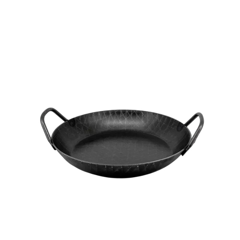 Servierpfanne 24cm flach Schmiedeeisern