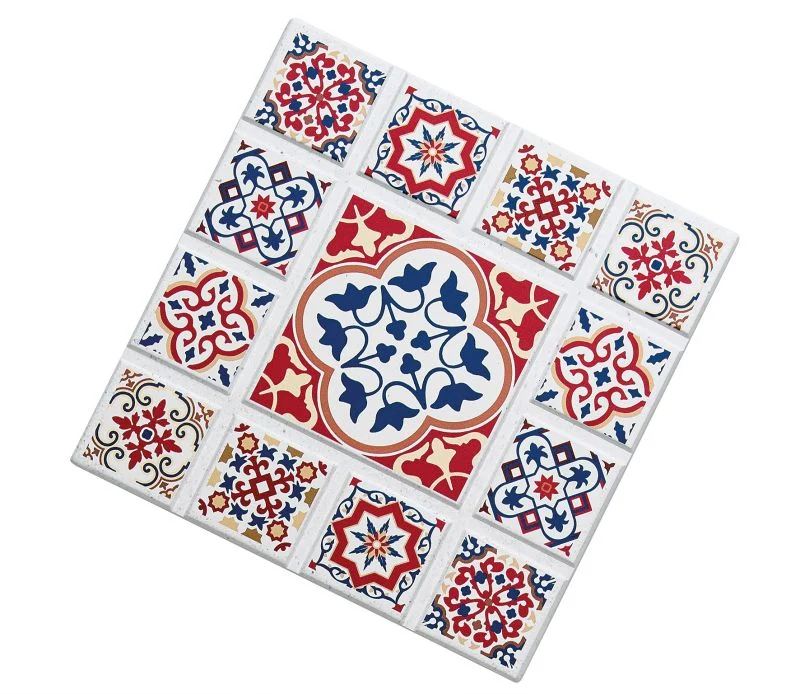 Untersetzer Blume 20cm Keramik Casablanca