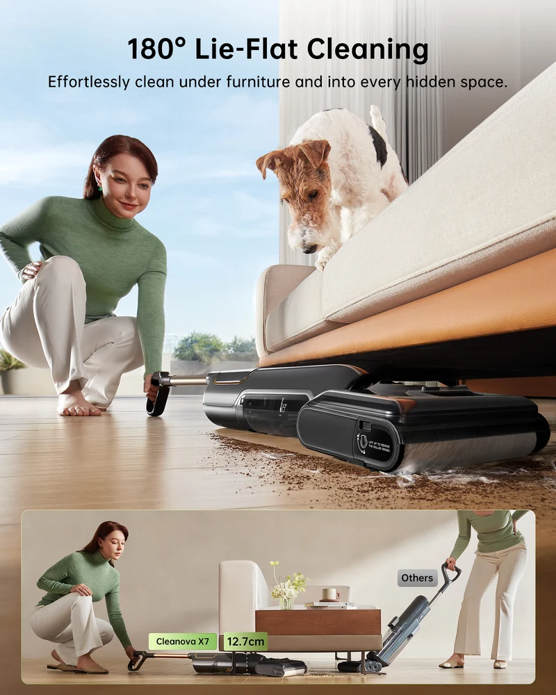 Vactidy & Vexilar | Cleanova X7 Cordless Wet-Dry Vacuum Cleaner