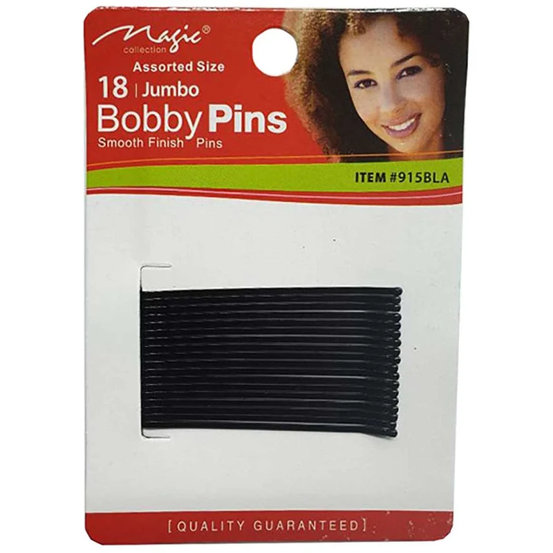 Magic Collection – Bobby Pins Nr. 915 – 18 Schwarz