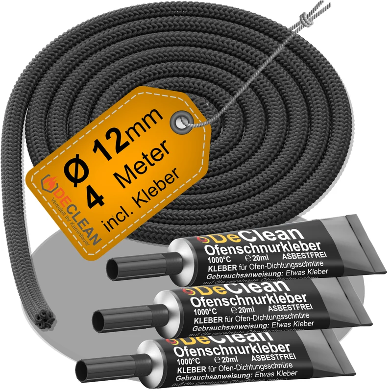 4 Türdichtung 4 m 12 mm