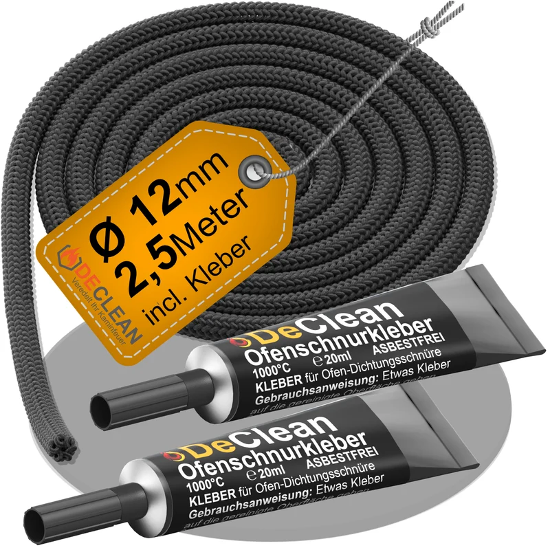 2 Türdichtung 2,5 m 12 mm