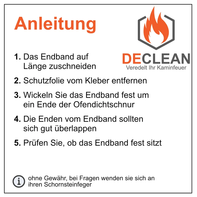 4 Endstücken je cm 12 cm