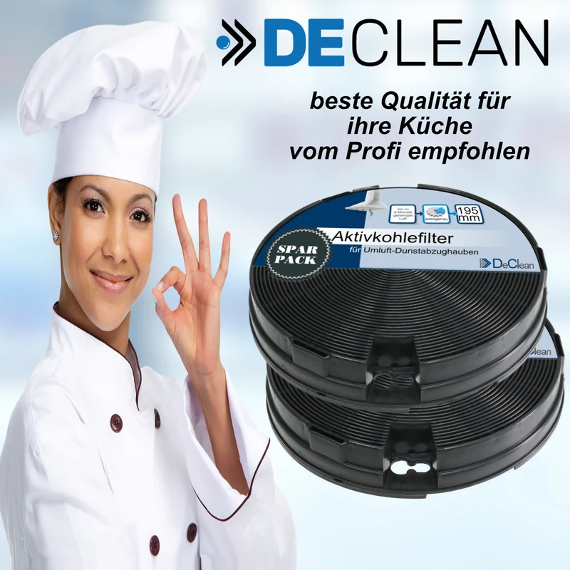 2 Kohlefilter kompatibel mit Elica, AEG, Electrolux