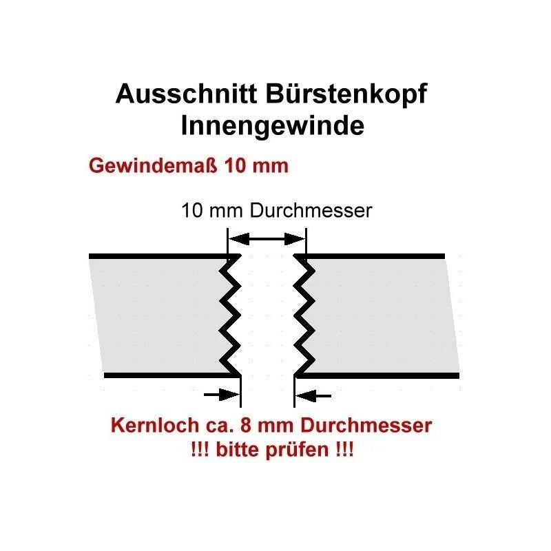 Bürste 10 mm