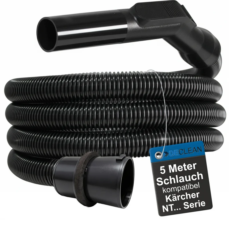 5 Meter Staubsaugerschlauch kompatibel mit Kärcher NT 14/1,NT 25/1,NT 27/1,NT 35/1,NT 40/1
