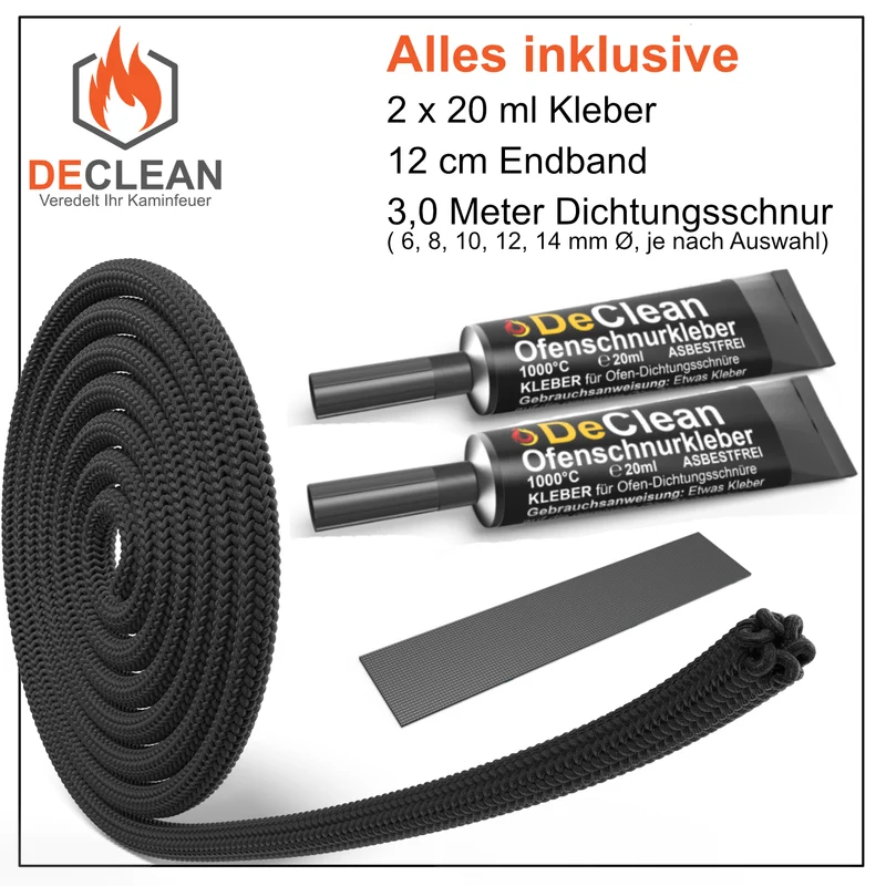 Dichtschnur Dichtband 6mm 6mm 14mm