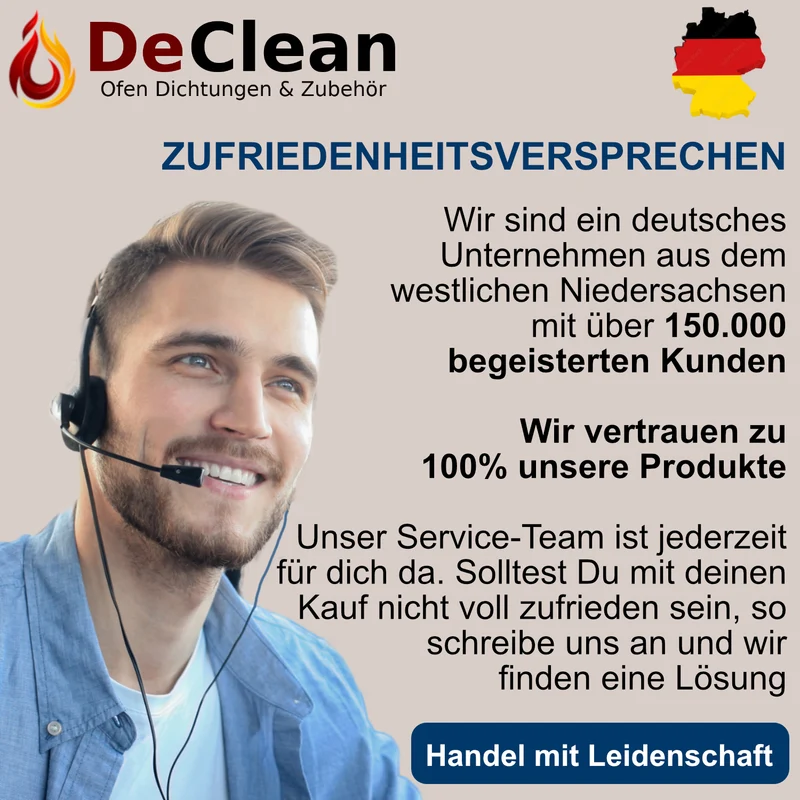Kamindichtung selbstklebend Dichtband Glas Tür Kamin Ofen Dichtung mit Auswahl