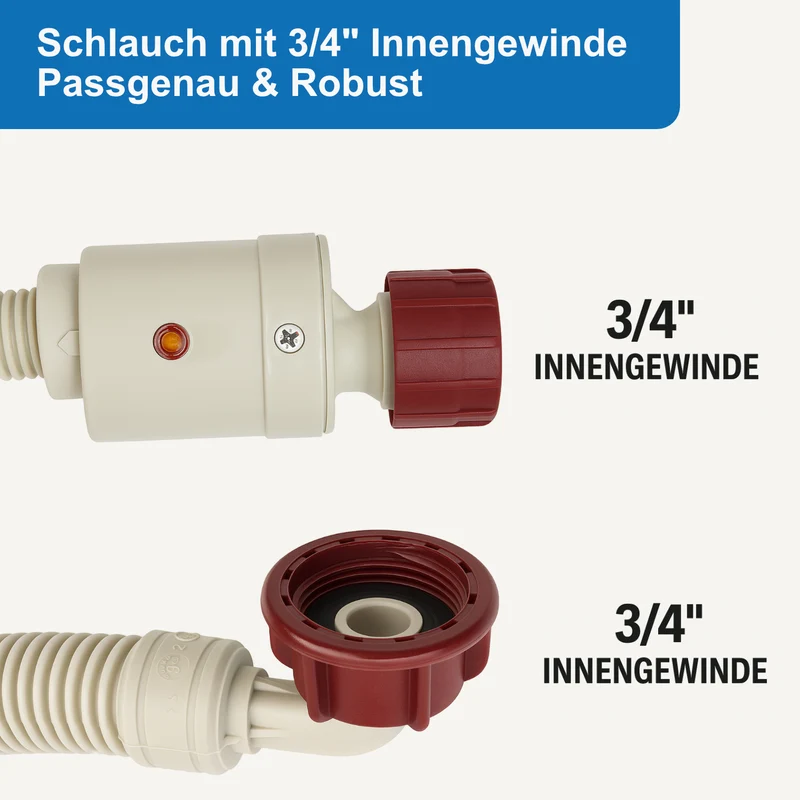DeClean Schlauch passend für Spülmaschine