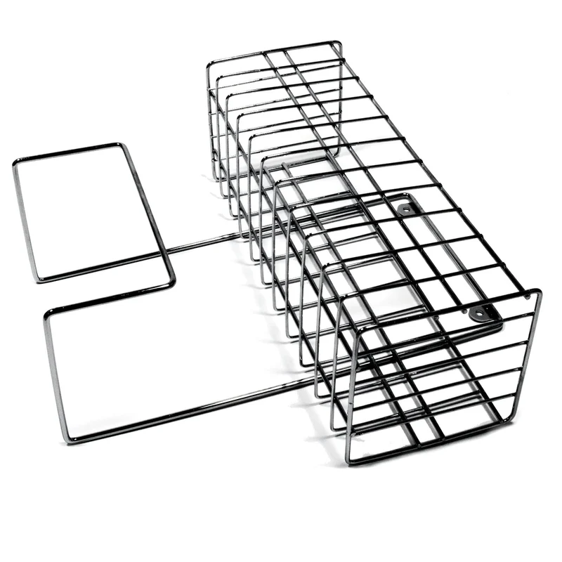 Staubsauger Zentralstaubsauger Schlauchhalter Zubehörkorb aus Chrom Wandmontage
