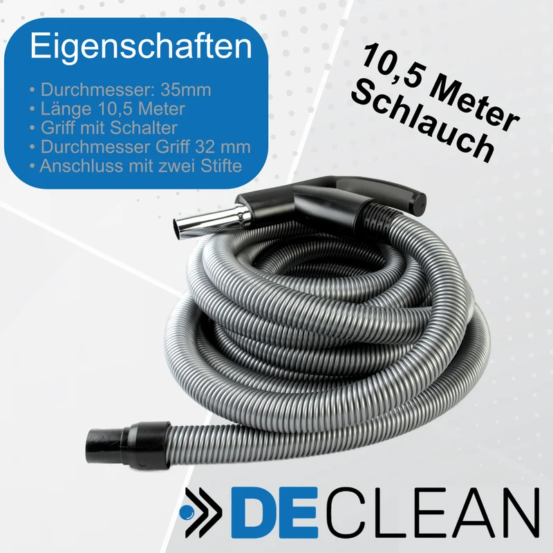 Staubsaugerschlauch 10,5 m