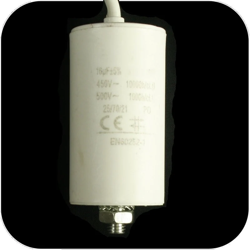Motorkondensator 450V 16,0µF