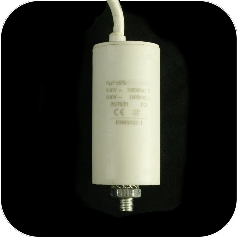 Motorkondensator 450V 8,0µF