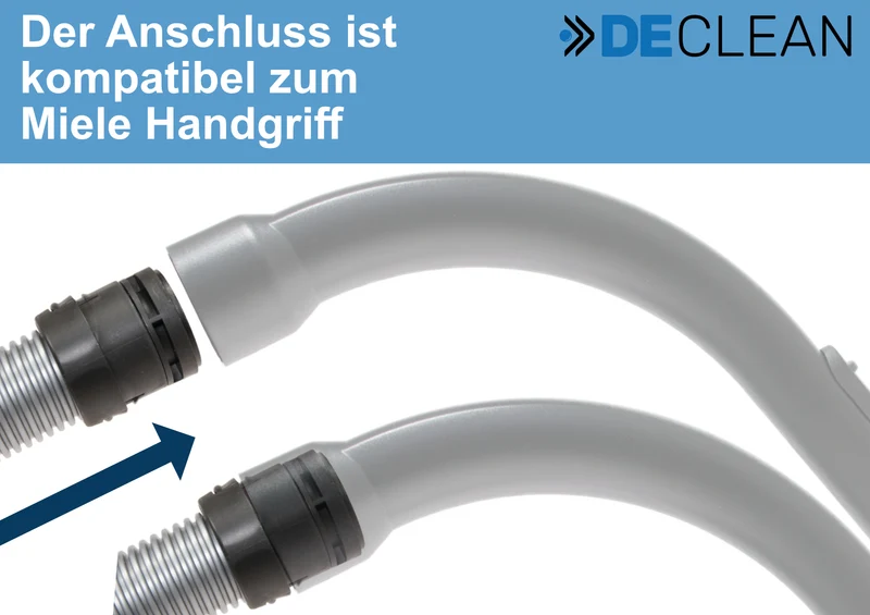Staubsaugerschlauch kompatibel mit Miele Complete C3, S8, S8000 Serie