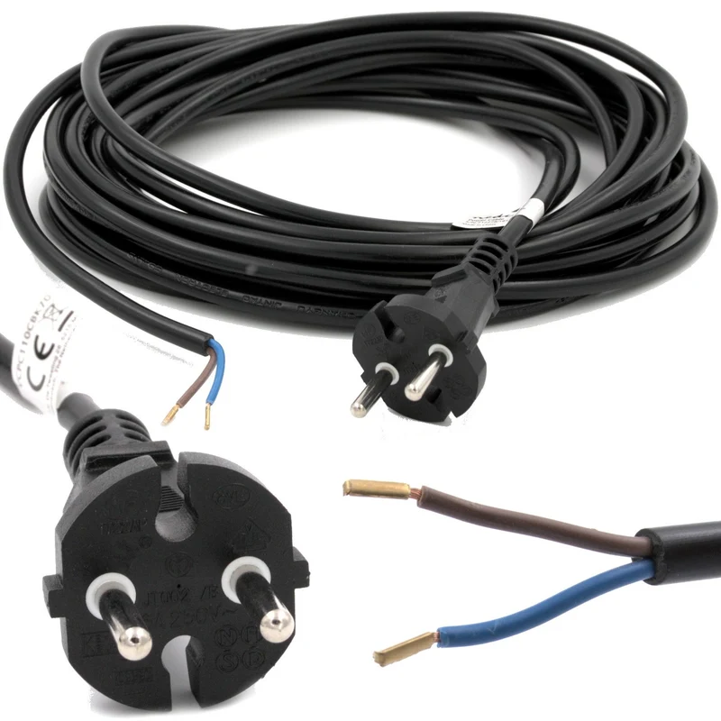 Staubsauger Kabel Anschlusskabel kompatibel mit Moulinex, Samsung, Siemens