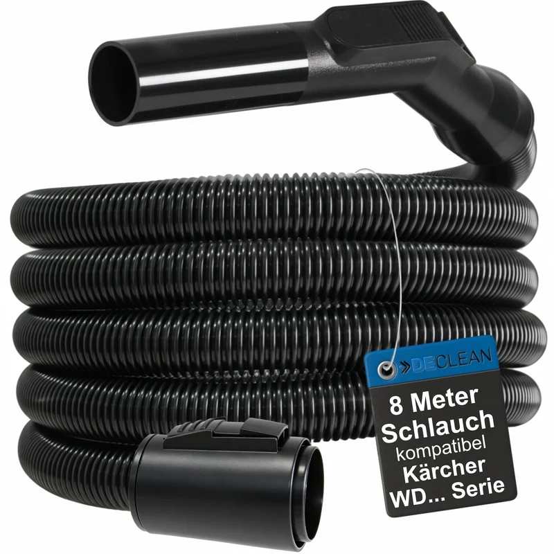 Staubsaugerschlauch 8m kompatibel mit Kärcher WD 3.200, WD 3.300 (M) WD 3200, WD 3300