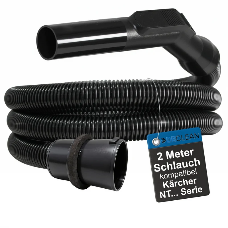 2 Meter Staubsaugerschlauch kompatibel mit Kärcher Serie NT300NT 301, 360, 361, 362