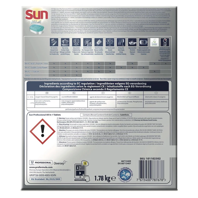 Sun Professional All in1 Tabs Geschirrreiniger ab 102 Tabs