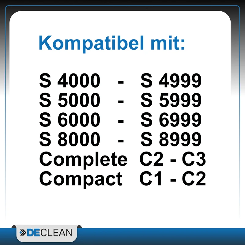 2 x Filter kompatibel mit Miele SF-AP50 für Staubsauger Complete C2 C3