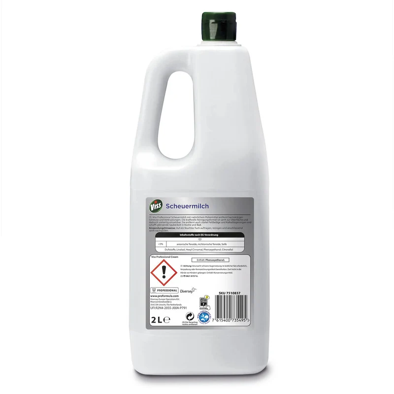 Viss Pro Formula Cremereiniger mit natürlichen Mikropartikeln Professional Scheuermilch ab 2L