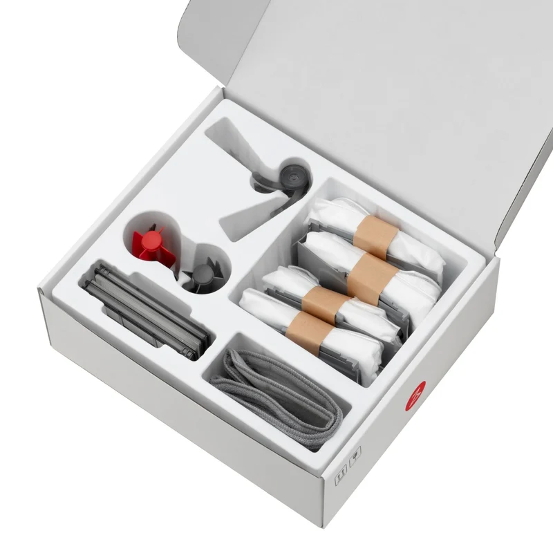 Roborock Zubehörset für Saros 20 Sonic – Hauptbürste*1 Satz + Seitenbürsten*2 + Filter*2 + Staubbeutel*4 + VibraRise-Wischtuch*2
